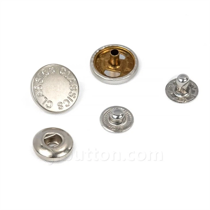 Brass Snaps For Leather