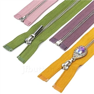 ইয়ার্ড দ্বারা মেটাল Zippers