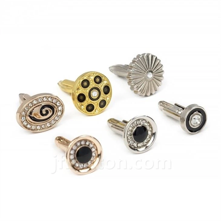 White Gold Cufflinks With Diamonds