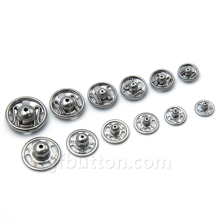Sew On Snap Fasteners For Clothing