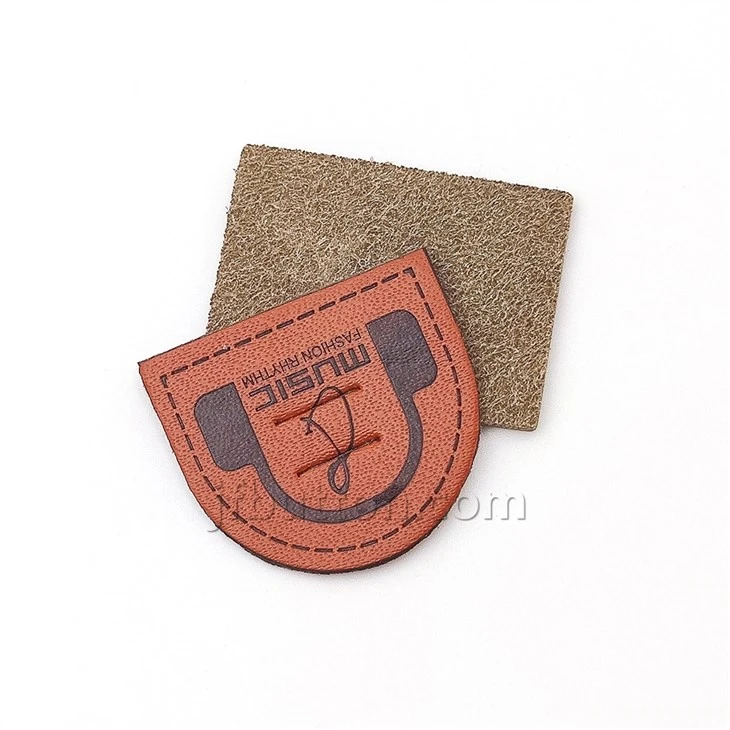 Handmade Leather Tags For Crochet