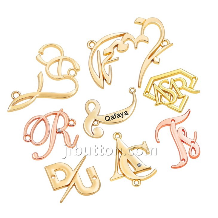 Small Metal Logo Tags